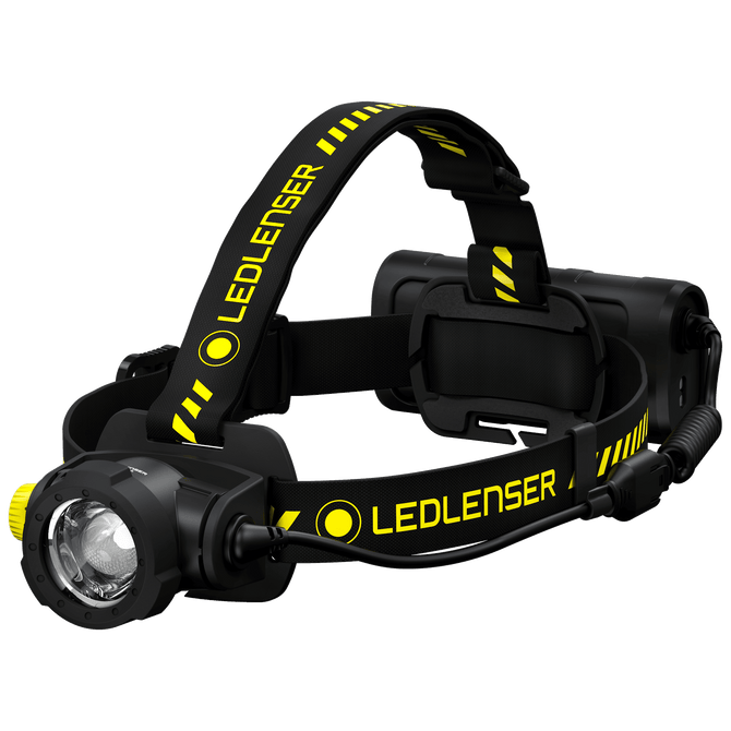 Ledlenser H15R Work 2500lm Rechargeable Rugged IP67 90 CRI Stepless Light Dimmer Headlamp