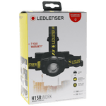 Ledlenser H15R Work 2500lm Rechargeable Rugged IP67 90 CRI Stepless Light Dimmer Headlamp