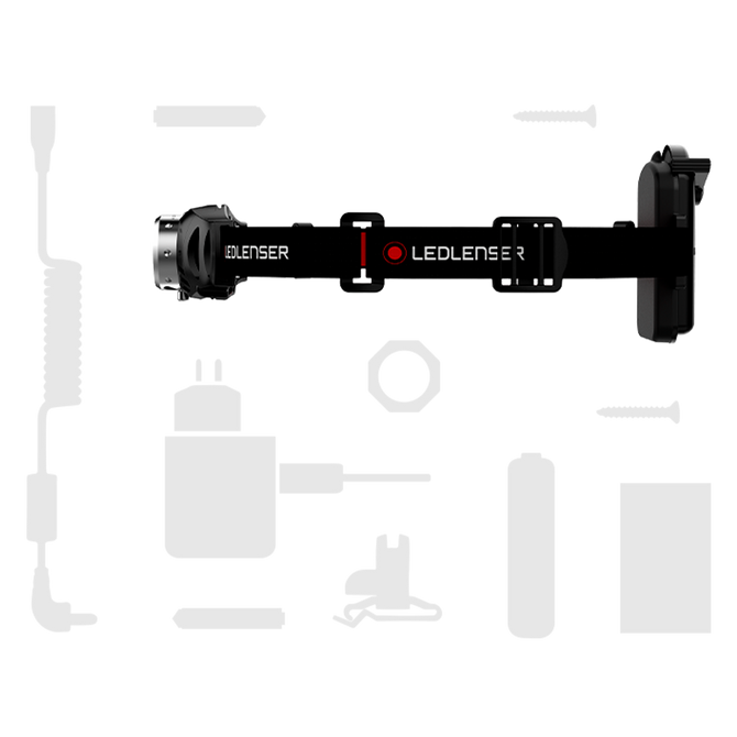 Ledlenser H3.2 120lm Lightweight 133gm Stepless Light Dimmer Headlamp