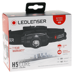 Ledlenser H5 Core 350lm 168gm IP67 Stepless Light Dimmer Advanced Focus Headlamp