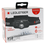 Ledlenser H5R Core 500lm Rechargeable IP67 Stepless Light Dimmer Advanced Focus Headlamp