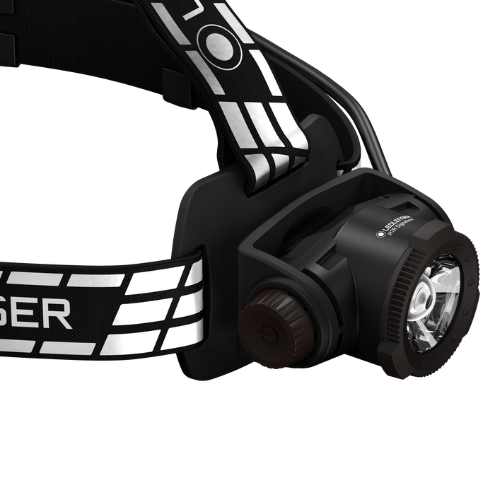 Ledlenser H7R Signature 1200lm Rechargeable IP67 Stepless Light Dimmer Advanced Focus Headlamp