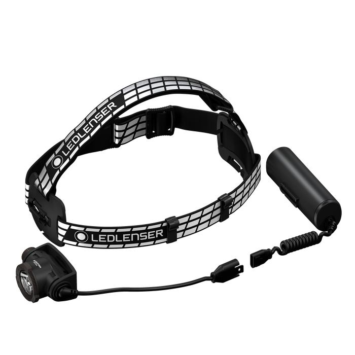 Ledlenser H7R Signature 1200lm Rechargeable IP67 Stepless Light Dimmer Advanced Focus Headlamp
