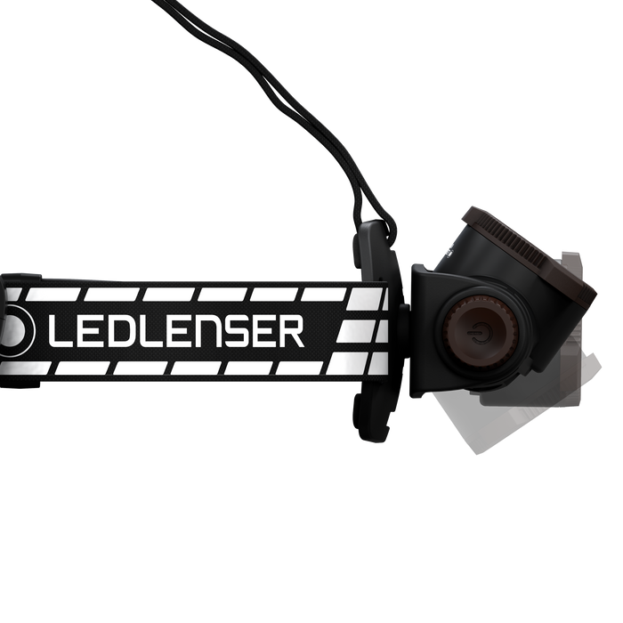 Ledlenser H7R Signature 1200lm Rechargeable IP67 Stepless Light Dimmer Advanced Focus Headlamp