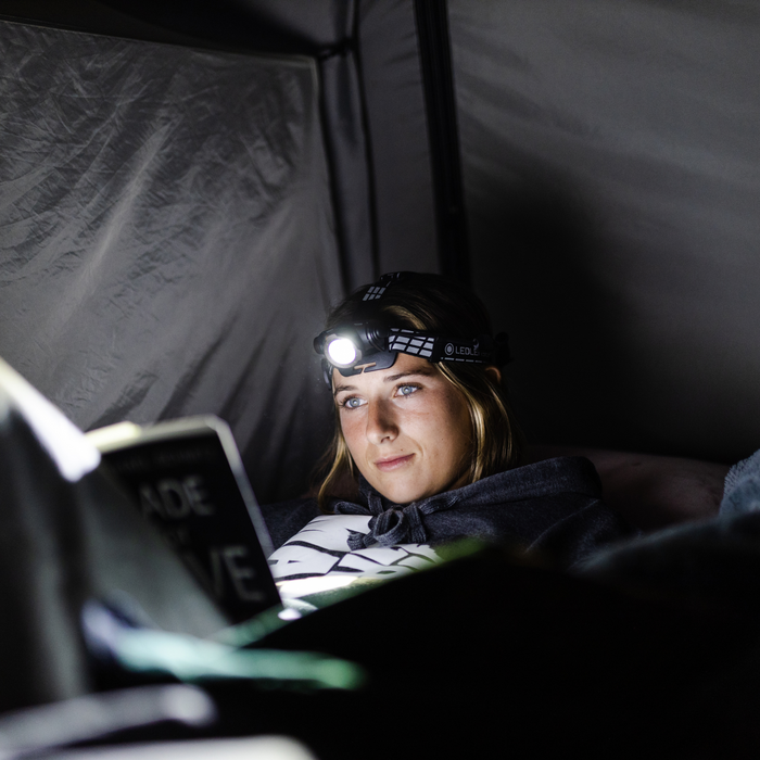 Ledlenser H7R Signature 1200lm Rechargeable IP67 Stepless Light Dimmer Advanced Focus Headlamp