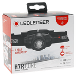Ledlenser H7R Core 1000lm Rechargeable IP67 Stepless Light Dimmer Advanced Focus Headlamp
