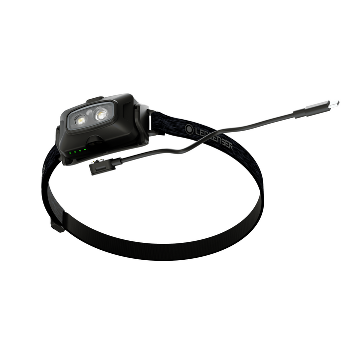 Ledlenser HF4R Core 500lm Rechargeable IP68 Flood & Spot Beam 72gm Headlamp Black