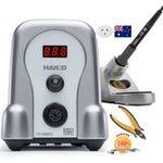 Hakko FX888DX Soldering Station Silver 90 Watt (Genuine) WITH FREE PAIR OF TR25 CUTTERS