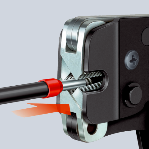Knipex Self-Adjusting Crimping Pliers for Wire Ferrules 190mm 97 53 09