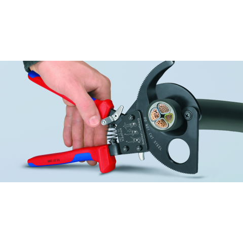 Knipex Cable Cutter (Ratchet Action) 280mm 95 31 280