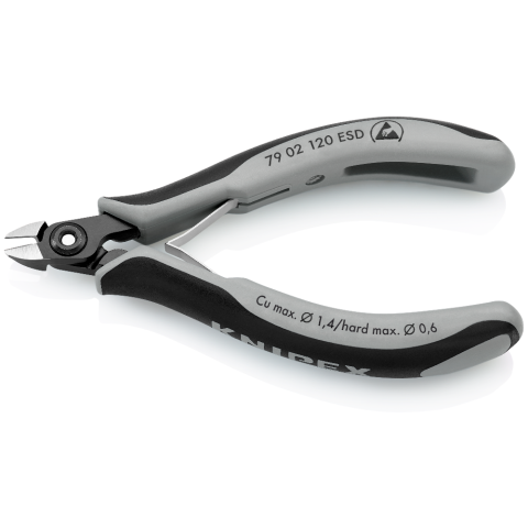 Knipex Precision Electronic Side Cutters ESD 120mm