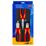 Knipex 1000V Electro Set, 3 Piece