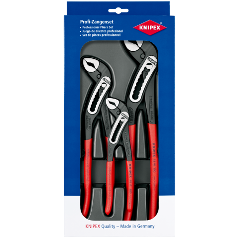 Knipex Alligator Waterpump Pliers Set 3Pce 00 20 09 V03