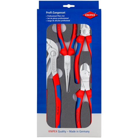 Knipex Set of Pliers in Foam Tray 4Pce 00 20 01 V17