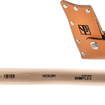 Halder SIMPLEX Splitting Axe Cast Iron Housing & Hickory Handle 100mm Blade