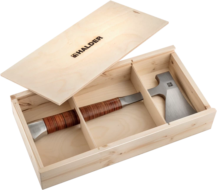 Halder 370 Hand Axe in Wooden Box 3555s001
