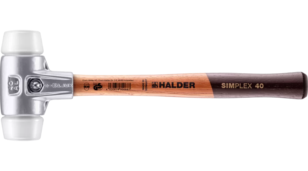 Halder Simplex Soft-Face Mallet Superplastic with Aluminium Housing and ...