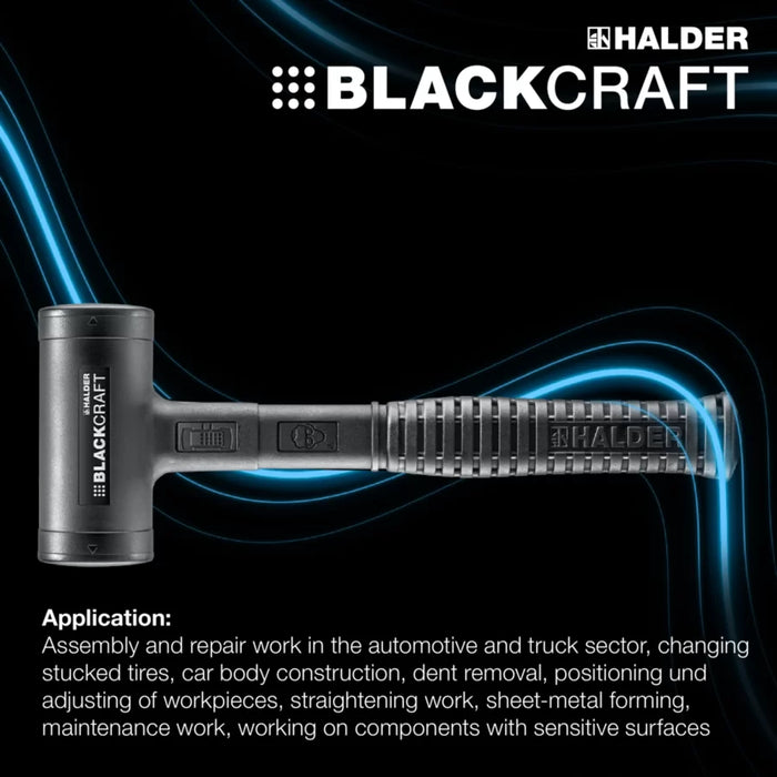 Halder BLACKCRAFT Promotional Box Automotive Blackcraft Soft Face Mallet D60 plus Bonus Magnetic Holder