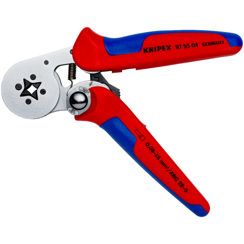 Knipex Self Adjusting Crimping Pliers for Wire Ferrules 97 55 04