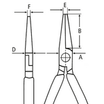 Knipex Flat Nose Pliers 37 11 125