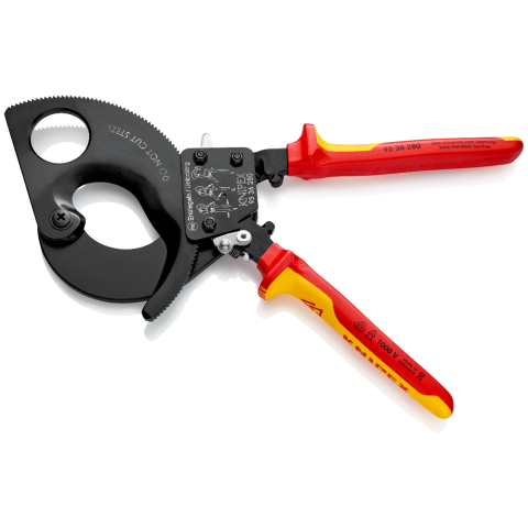 Knipex 1000V Cable Cutters 280mm 95 36 280