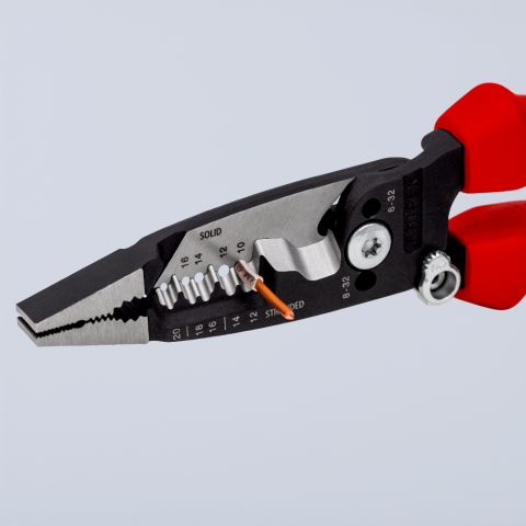 Knipex Wirestripper Multifunction Electrician Pliers American Style  200mm 13 72 8