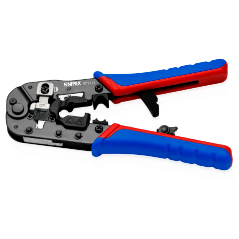 Knipex Crimping Pliers for RJ45 Western Plugs 97 51 13