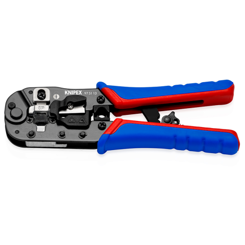 Knipex Crimping Pliers for RJ45 Western Plugs 97 51 13
