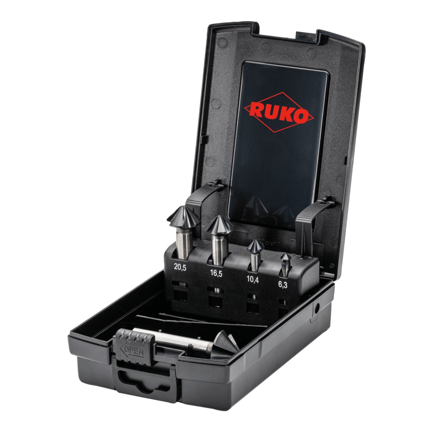 Ruko Taper And Deburring Countersinker-bit-set 90° HSS 102319RO T 11969 4007140148001