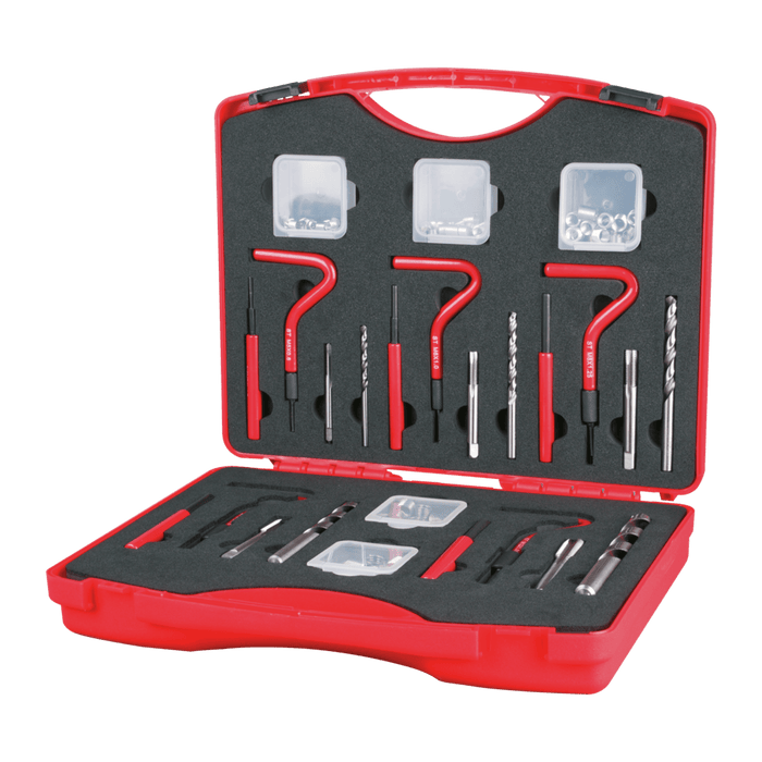 Ruko ProCoil Thread Repairing Set in Plastic Case M5-M12 HSS
