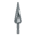 Ruko Step Drill Bit HSS Spiral Fluted With Split Point No. 0/9 101050-9H