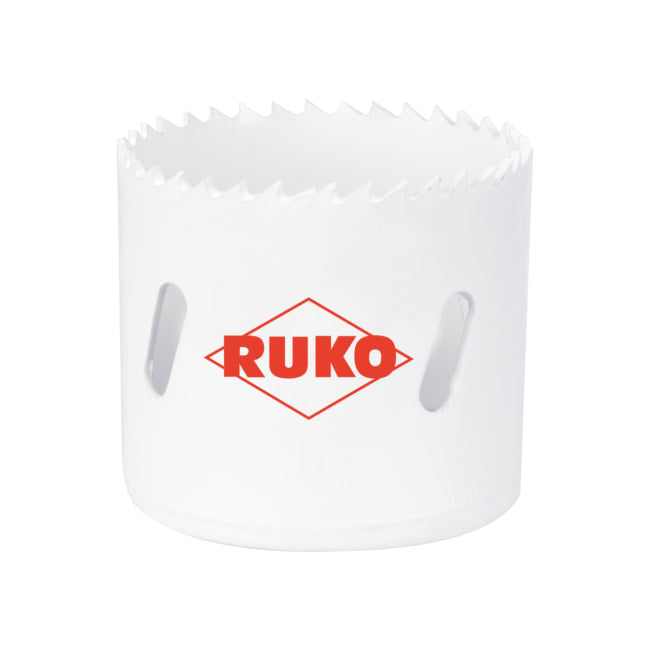 RUKO Bi-metal Hole Saw HSSE-Co 8 with Regular Fine Pitch Toothing Ø 48mm
