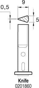 JBC Knife Tip 201860