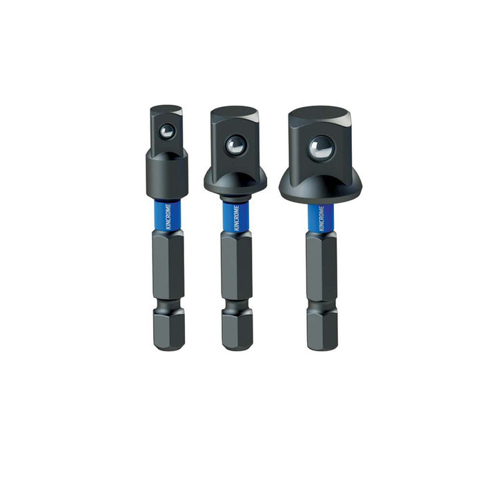 Kincrome Impact Socket Driver Adaptor Mixed Pack 50mm 3 Piece