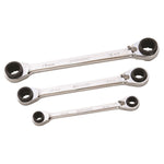 Kincrome K3007 Double Ring 12-in-3 Gear Spanner Set 3 Piece