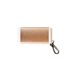 Ledlenser K6R 400lm Rechargeable LED Pocket Keyring With Red Light Mode Rose Gold