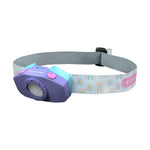 Ledlenser KIDLED2 40lm Multi-Colour LED Headlamp for Children 3 Years+ With Safety Screws - Purple