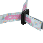 Ledlenser KIDLED2 40lm Multi-Colour LED Headlamp for Children 3 Years+ With Safety Screws - Purple