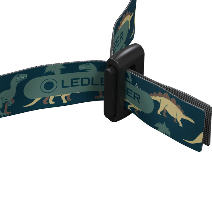 Ledlenser KIDLED2 40lm Multi-Colour LED Headlamp for Children 3 Years+ With Safety Screws Green