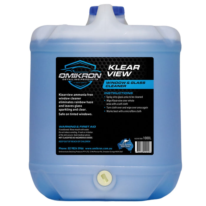 Omikron Klear View Window & Glass Cleaner 20L KLEVIE20