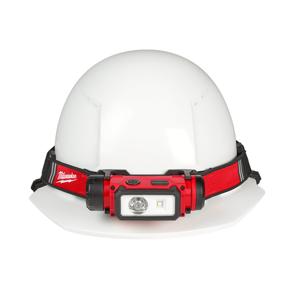 Milwaukee REDLITHIUM USB Rechargeable Hard Hat Headlamp 600 Lumen 3.0Ah Kit