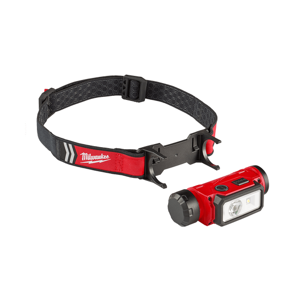 Milwaukee REDLITHIUM USB Rechargeable Hard Hat Headlamp 600 Lumen 3.0Ah Kit