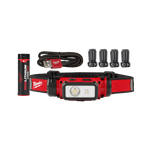 Milwaukee REDLITHIUM USB Rechargeable Hard Hat Headlamp 600 Lumen 3.0Ah Kit