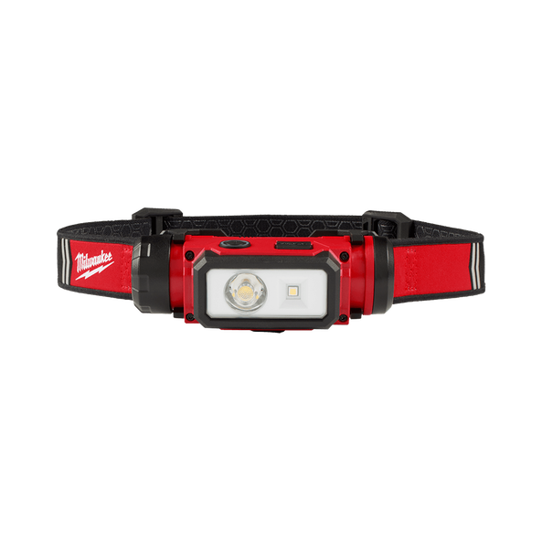 Milwaukee REDLITHIUM USB Rechargeable Hard Hat Headlamp 600 Lumen 3.0Ah Kit