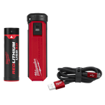 Milwaukee REDLITHIUM USB Rechargeable Portable Power Source & Charger Kit