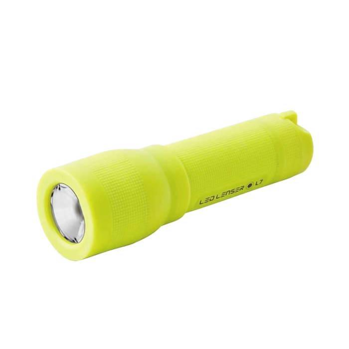 Ledlenser L7 100lm Polycarbonate Advanced Focus Torch Safety Yellow