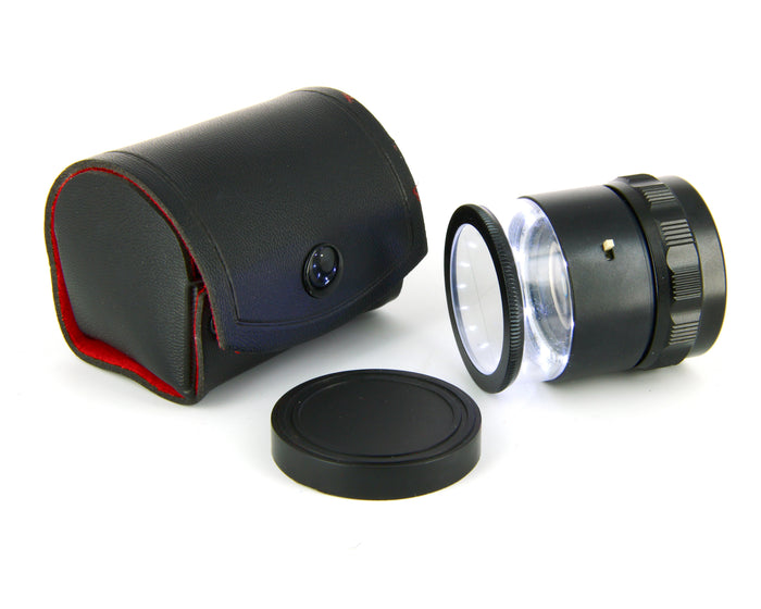 Ideal-Tek 8 LED loupe 10x with scale