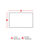 Brady BMP71 Metallized Polyester Asset Tracking Calibration Labels 250 Labels/Roll