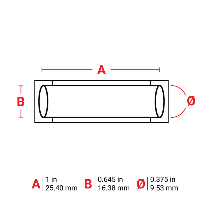 Brady PermaSleeve Low Smoke Zero Halogen Heat Shrink Wire and Cable Labels 25.40mm(W) x 16.38mm(H) for M7 Printers