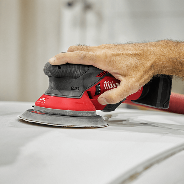Milwaukee M12FROS250 12V Fuel Li-ion Cordless Brushless 150mm Random Orbital Sander 2.5mm - Skin Only